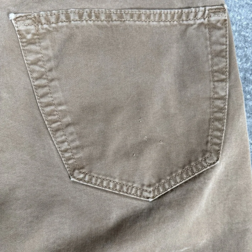 Vintage Banana Republic Pants Men's 33R Brown Straight Leg Button‎ Fly Greece